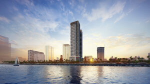 Sands Residences Facade_Sunset View